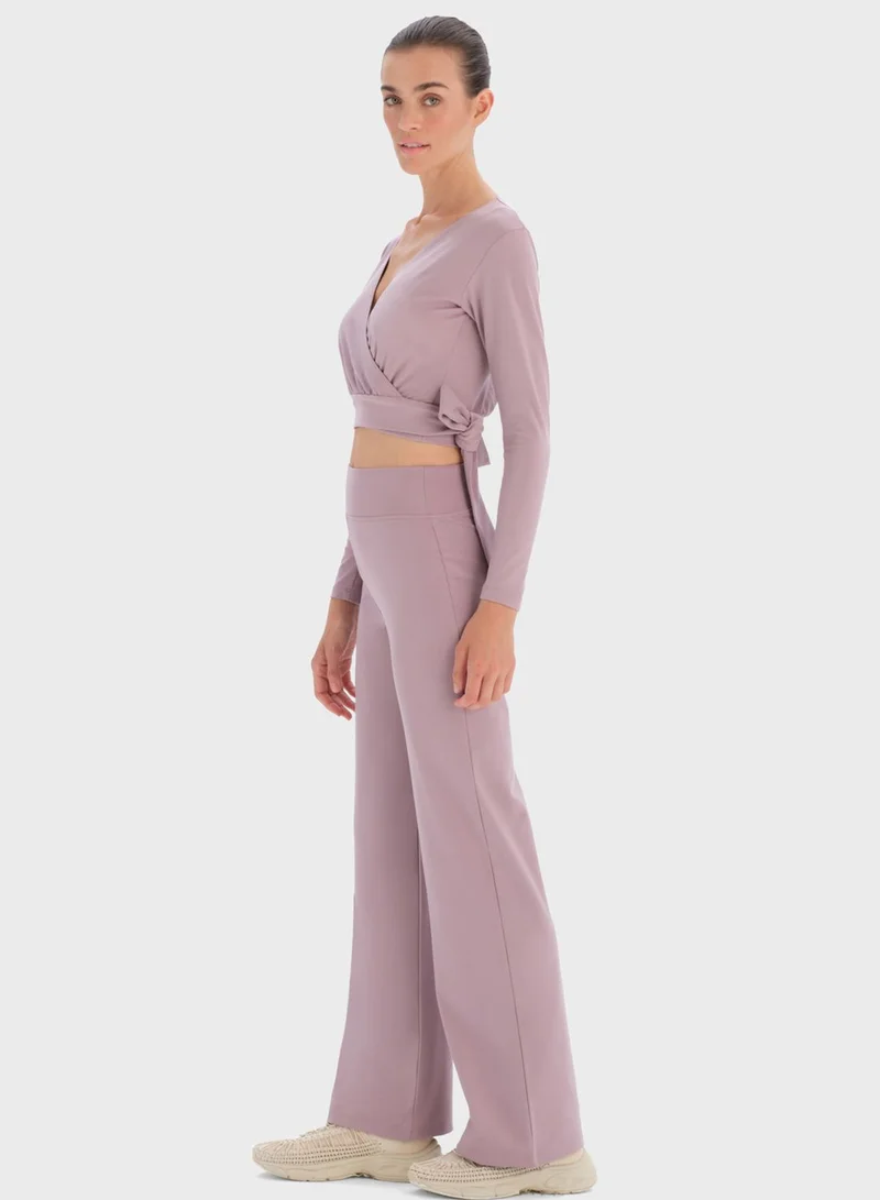 dagi Surplice Neck Top