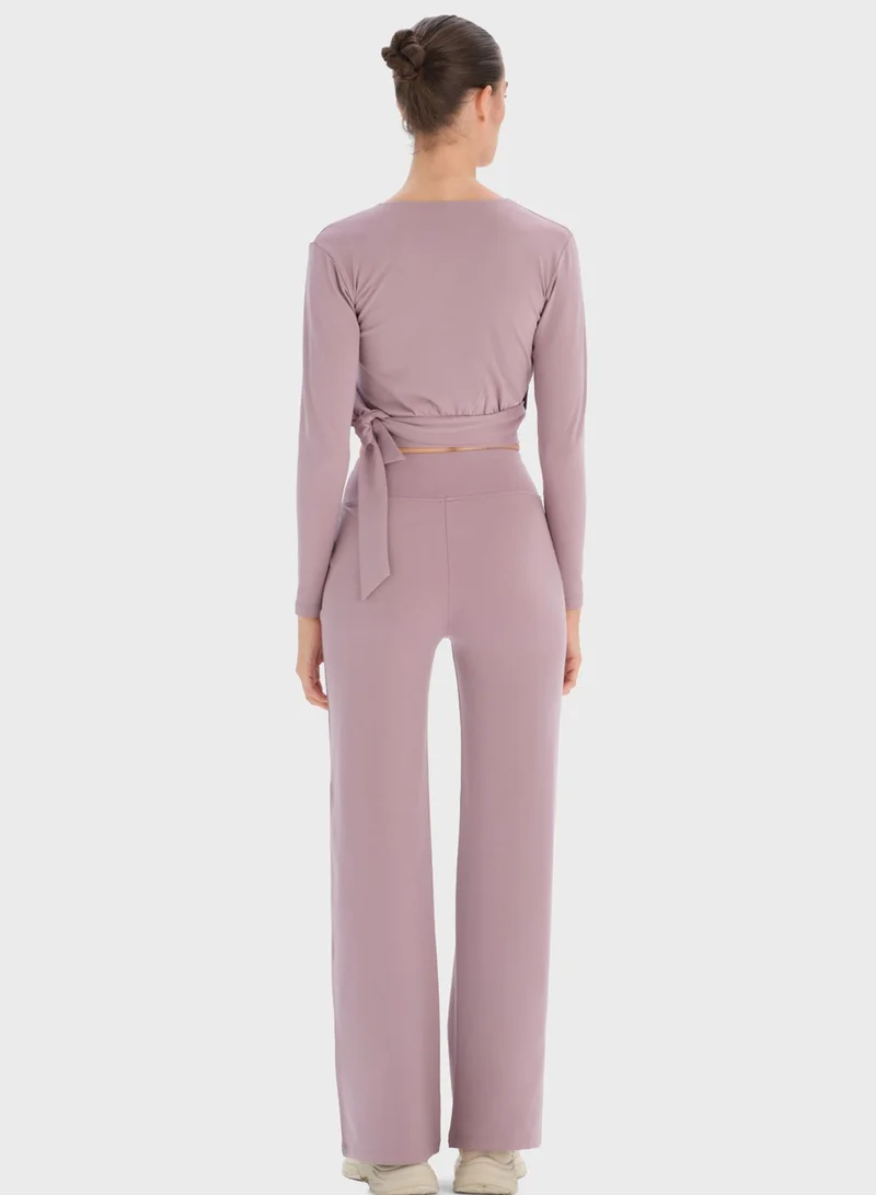 dagi Surplice Neck Top
