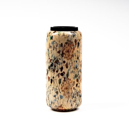 The Artage Metal Decorative Vase Nature Muse Design Flower Pot Unbreakable Flower Vase for Home Decor Living Room Center Table Bedroom Office Gift for Housewarming Wedding Festival Decoration - Image 5