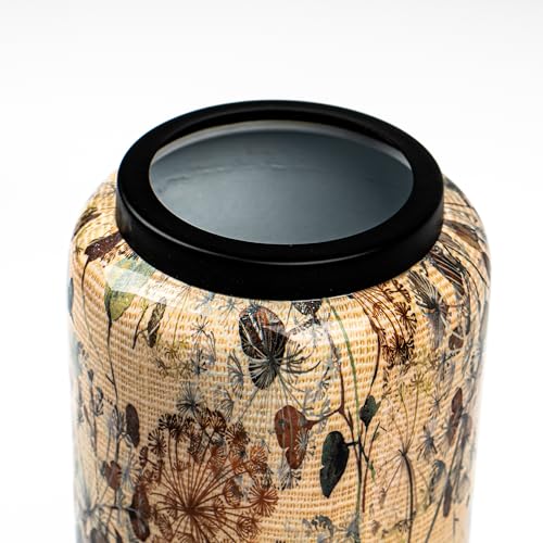 The Artage Metal Decorative Vase Nature Muse Design Flower Pot Unbreakable Flower Vase for Home Decor Living Room Center Table Bedroom Office Gift for Housewarming Wedding Festival Decoration - Image 4
