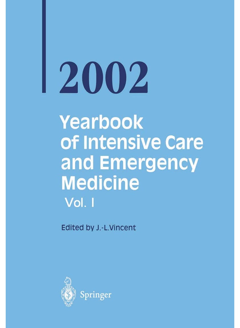 Yearbook of Intensive Care and Emergency Medicine 2002 