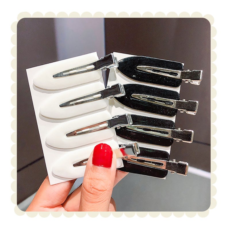 4PCS Candy Color Seamless Hairpin Duckbill Clip Hair Accessories - Image 2