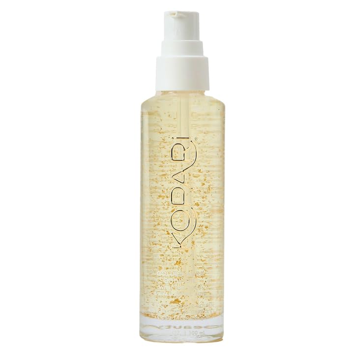 Kopari Golden Aura Body Oil with 24k Gold & Hyaluronic Acid - Hydrating Formula for Glowing Skin 3.3 oz - Image 1