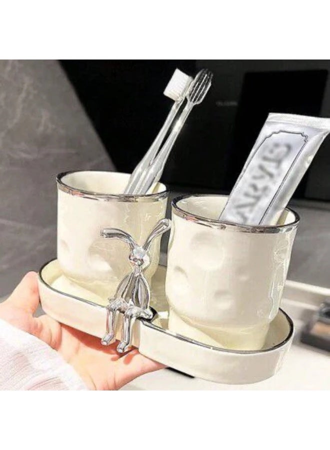 Porcelain bathroom set - Image 1