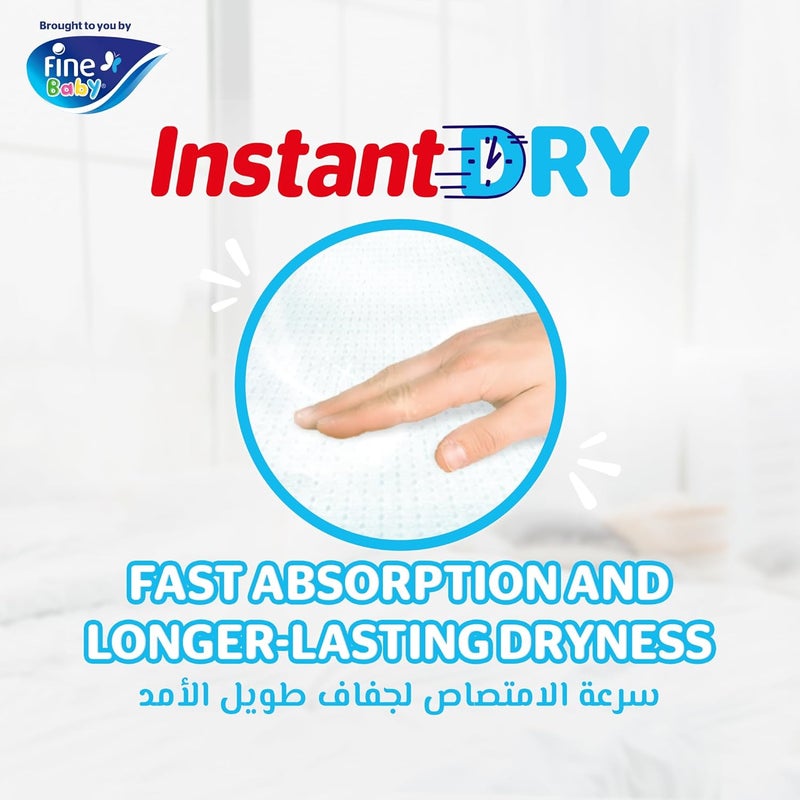 Fine Baby Instant Dry Pants Size 6 Junior 15kg+ 108 Diapers - Image 5