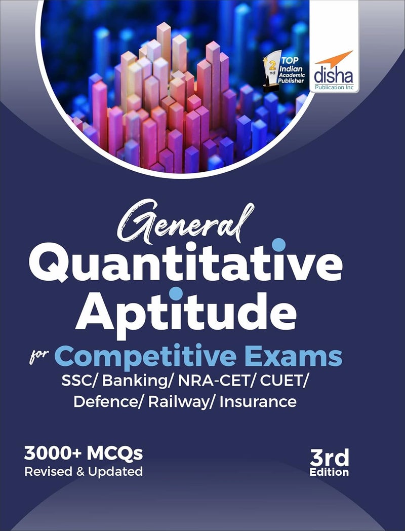General Quantitative Aptitude for Competitive Exams - SSC/ Banking/ NRA CET/ CUET/ Defence/ Railway/ Insurance - 3rd Edition - Image 1