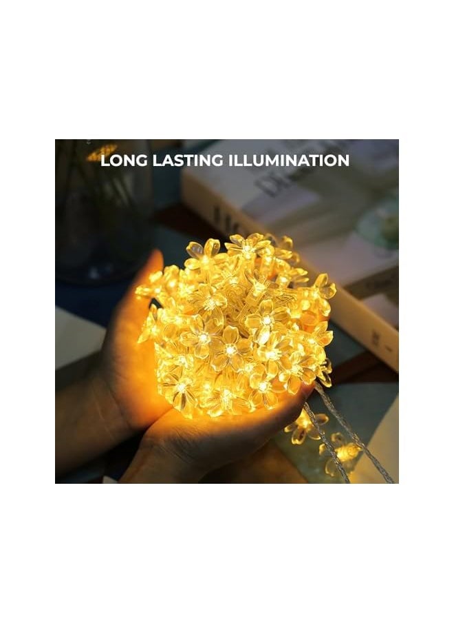 The Bros Waterproof Coconut & Pineapple LED String Lights | Colorful Fairy Lights for Parties, Garden & Holiday Decor | Battery-Operated Decorative Outdoor Lighting  - Image 4
