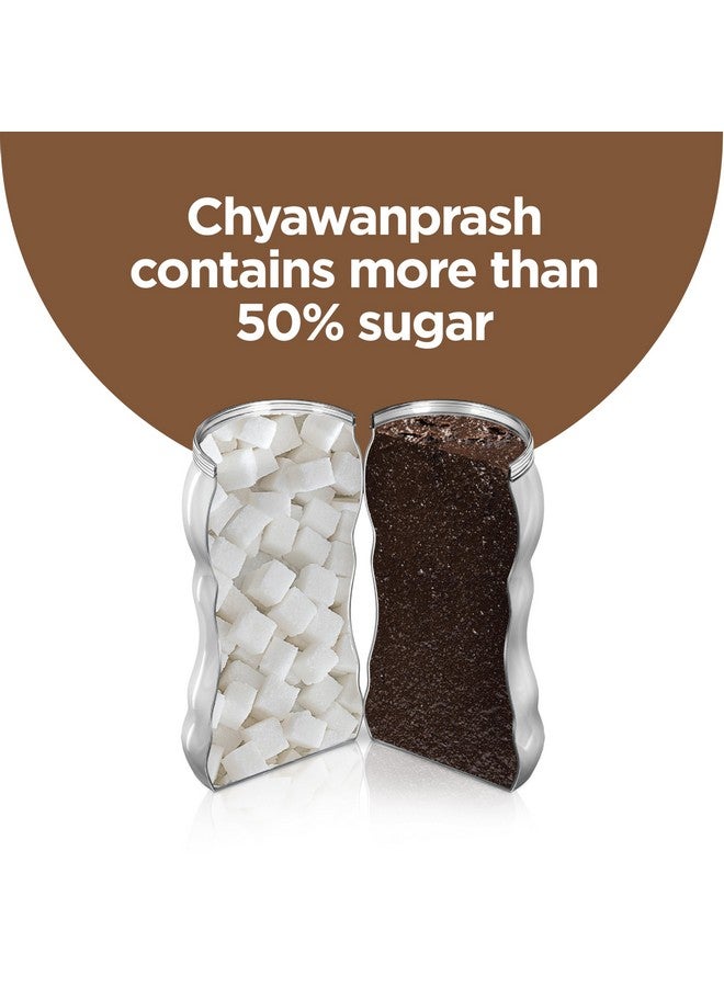 Zandu زاندو شيفانابراش أفاليها جاجري (غور)، معزز مناعي أيورفيدي، يوفر الفيتامينات والميكرو-مغذيات، يساعد في تحسين صحة الجهاز التنفسي، 900غ - Image 3