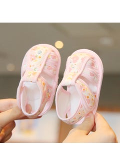 Generic Breathable Cartoon Baby Toddler Shoes Dream pink flower [summer sandals DY]] 