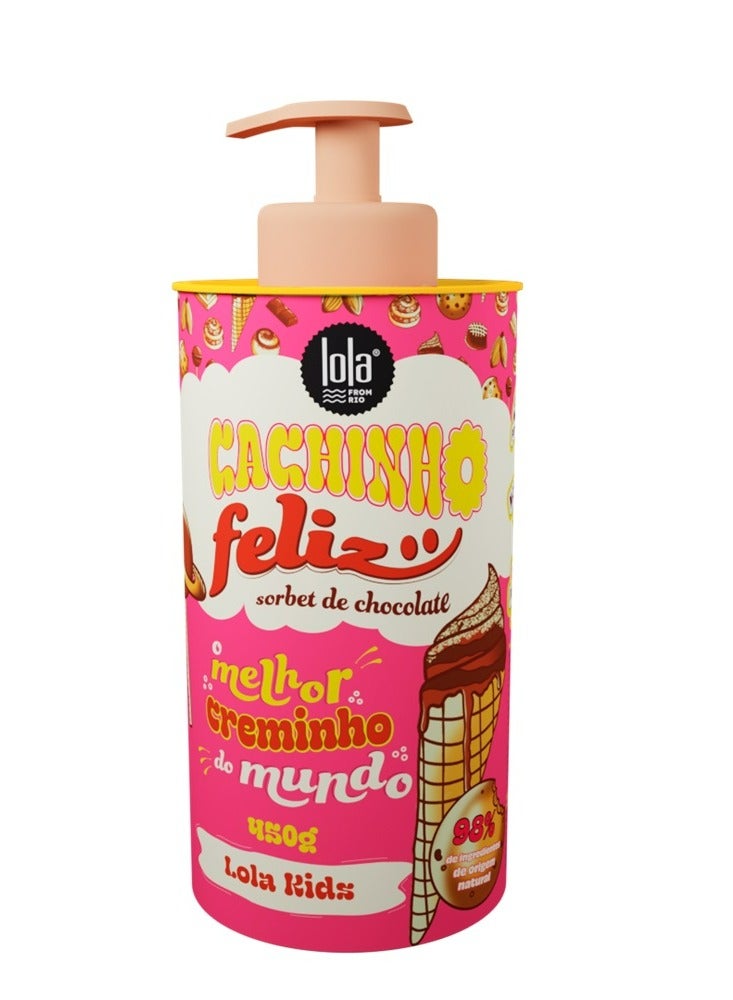 لولا من ريو. كريم تصفيف الشعر المجعد كاشينيو فيليز للأطفال - الشوكولاتة 450 غ - Image 1