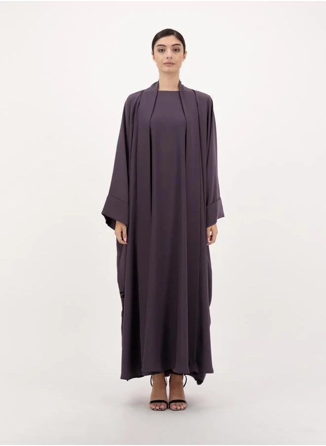 ميم باي ماريا Front open abaya with inner