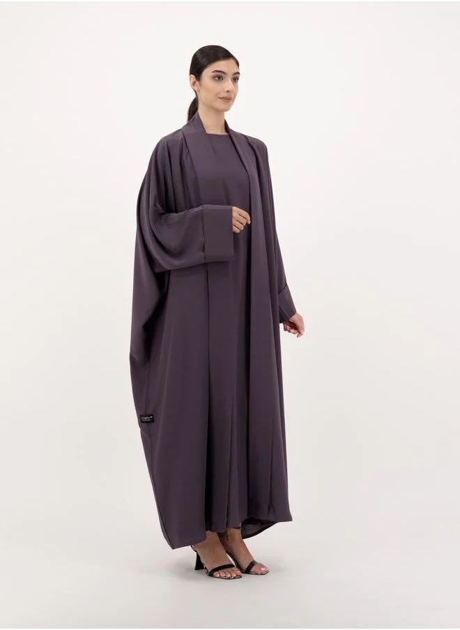 ميم باي ماريا Front open abaya with inner