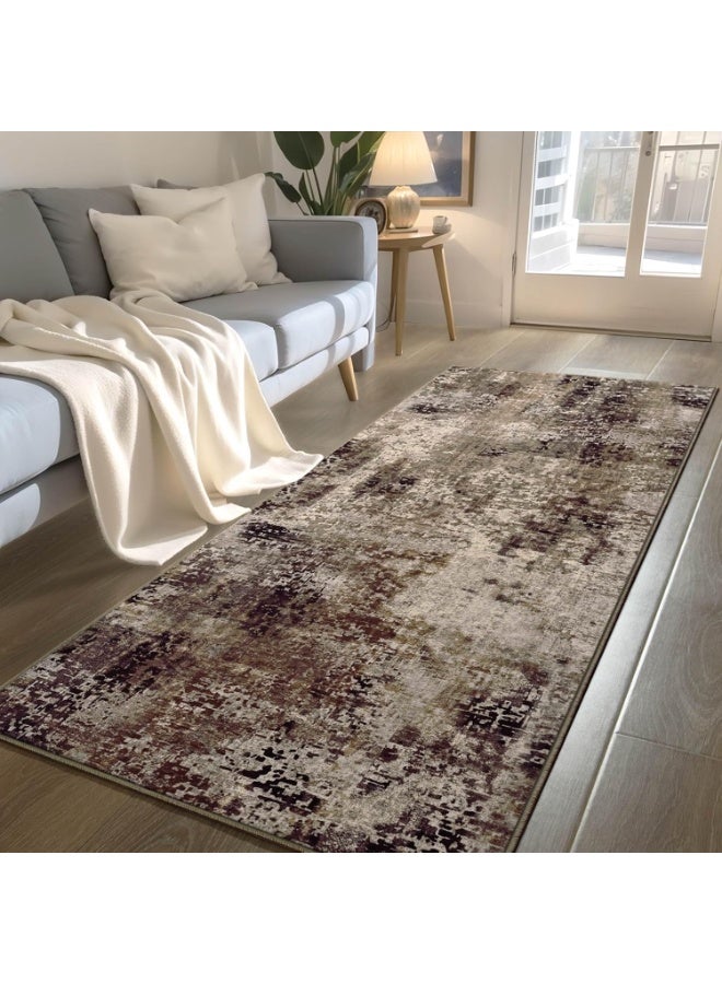 Runner Rug for Hallways Indoor/Outdoor Rectangular, 0.25cm Thick Dahr Dots Non Slip Easy to Clean, Perfect for Living Room, Dining Room, Hallway, Living Room, Dining Room, Runner - Image 3