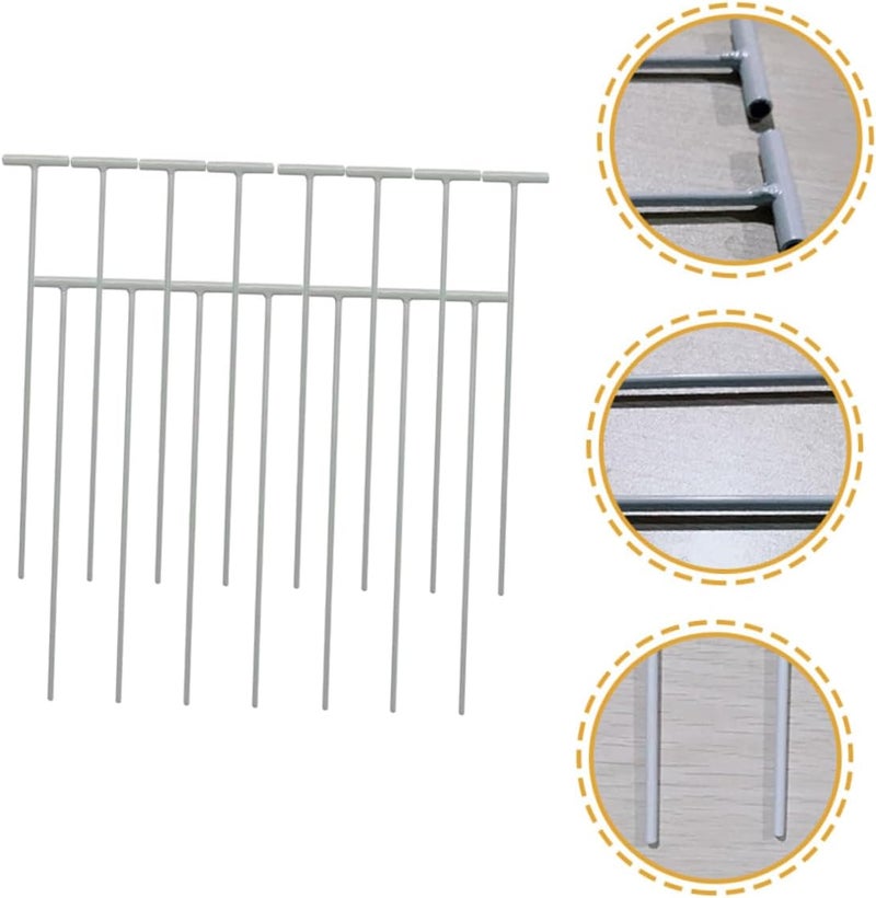 Pigeon Bird Entrance Iron Bars 25pcs DIY Cage Door Bars Sturdy Metal Accessory for Bird Cages for Pigeons - Image 3