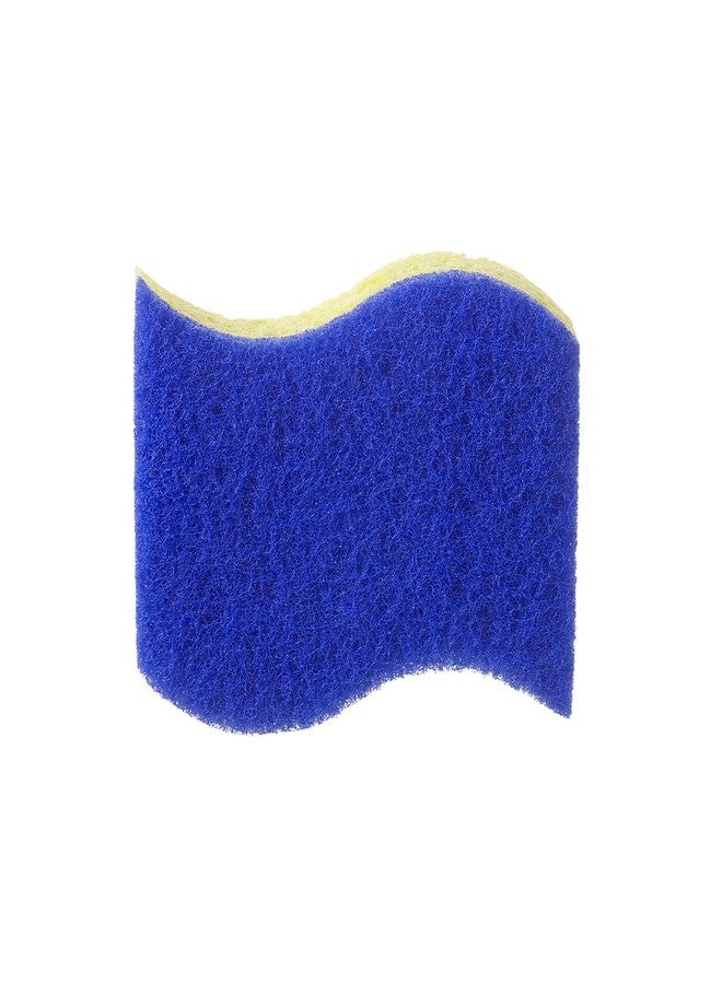 Spontex Non Scratch Super Absorbent, Pack of 2, Yellow Sponge Blue Scourer, 1er - Image 5