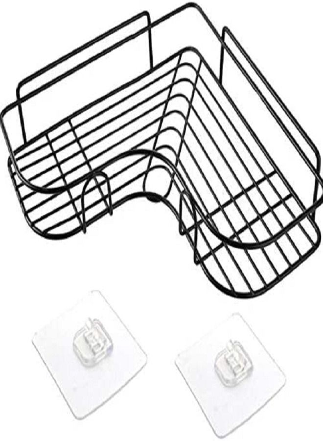 Bathroom Corner Shelves Holder, Stainless Steel Bathtub Accessories Organizer, Storage Shelves Basket, Shampoo Holder, Wall Organizer  - Image 4