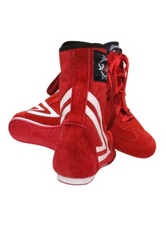 Spall Wrestling Boxing Fighting Shoes For Men & Women,High Traction Boxing Shoes Fight Footwear Cool Dry Rubber Sole  - Image 3