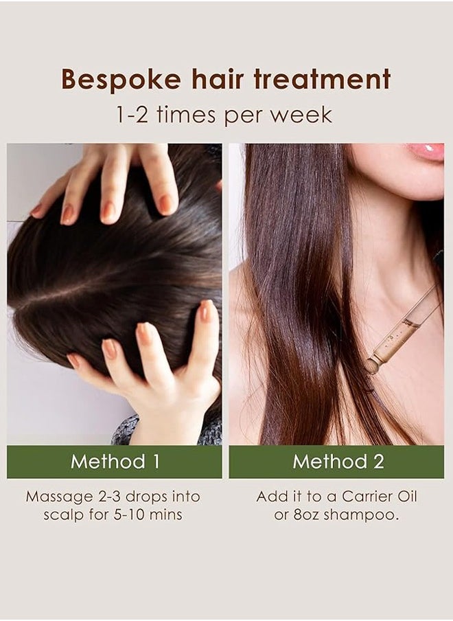 EELHOE - Rosemary Essential Oil, 100% Pure Organic and Natural, Stimulates Hair Growth, Dry Damaged, Hair Loss Treatment Care Oils - 30ML - Image 1