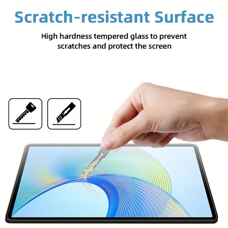 High Definition Tempered Glass Screen Protector for Honor Pad X8a 11 Inches Scratch Resistant Smooth Surface Dual Pack - Image 5