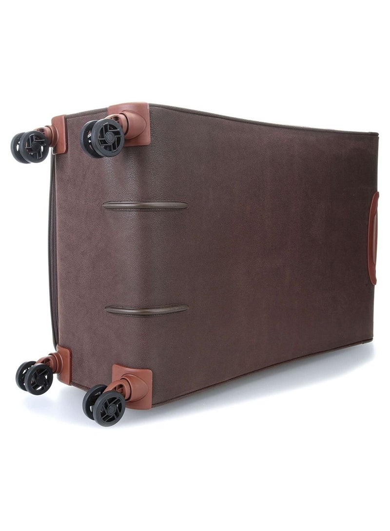 Jump New Uppsala Soft Expandable Suitcase Luggage Trolley 78cm Large Chocolate  - Image 5