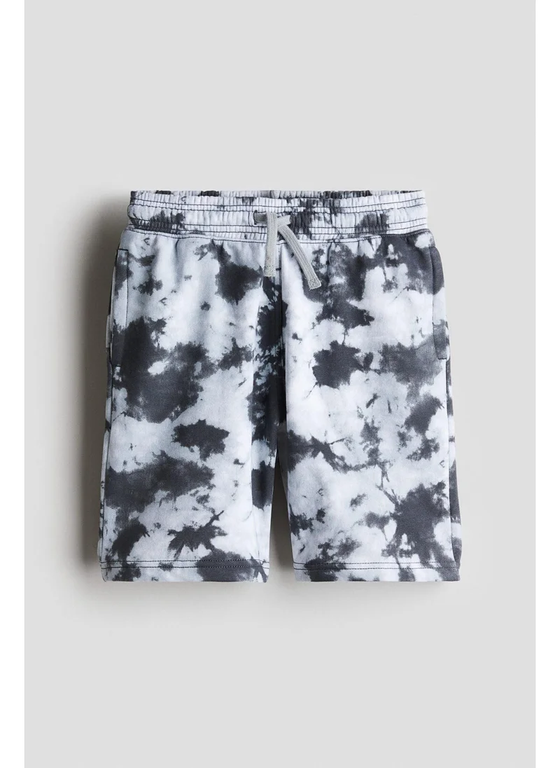 اتش اند ام Printed sweatshirt shorts