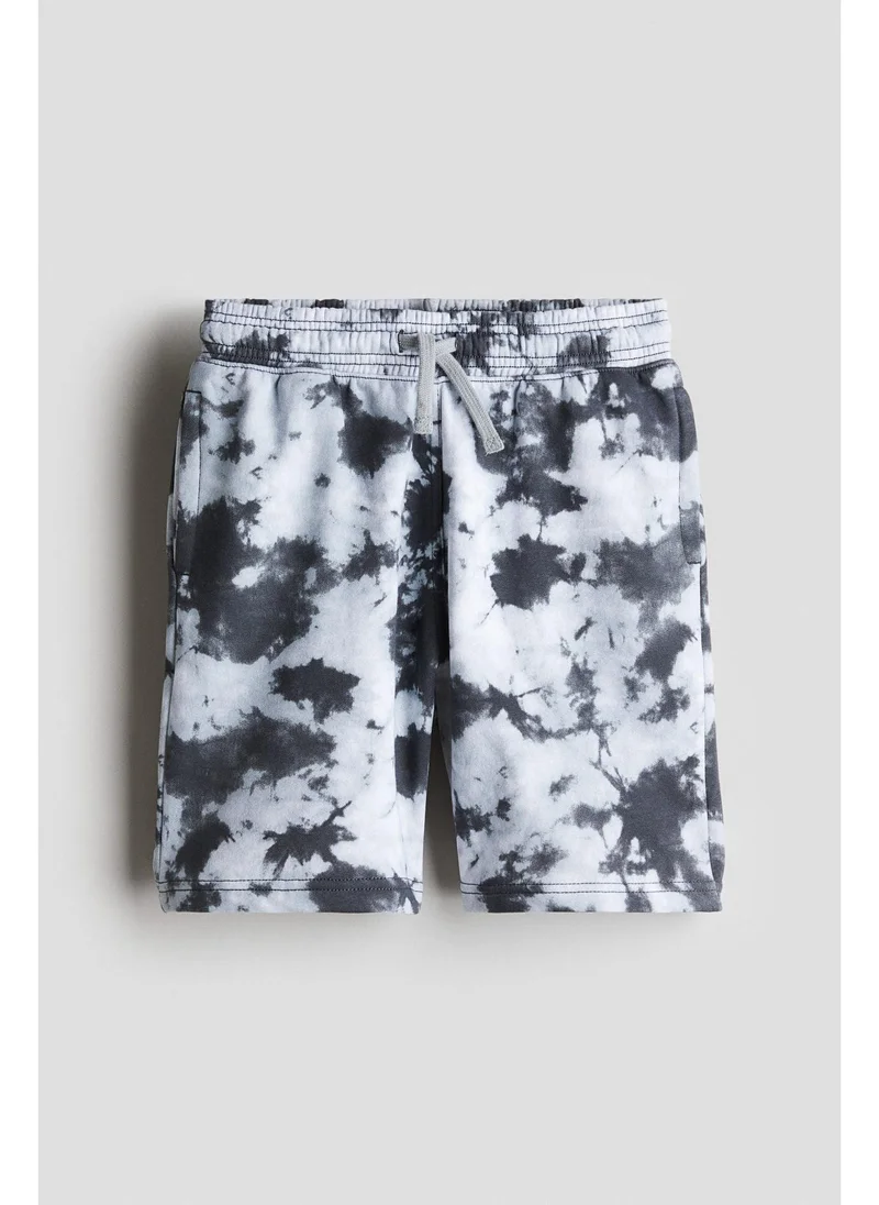 H&M Printed sweatshirt shorts