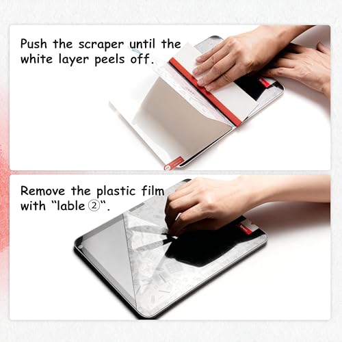 bersem 2 PACK Paperfeel Screen Protector for iPad Pro 11 inch (2022/2021/2020/2018 Models) / iPad Air 5th / 4th Generation (10.9 inch), Matte PET Film for Drawing, Anti-Glare, Easy Installation - Image 3