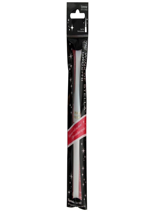 Zig Wink of Stella Brush II Glitter White