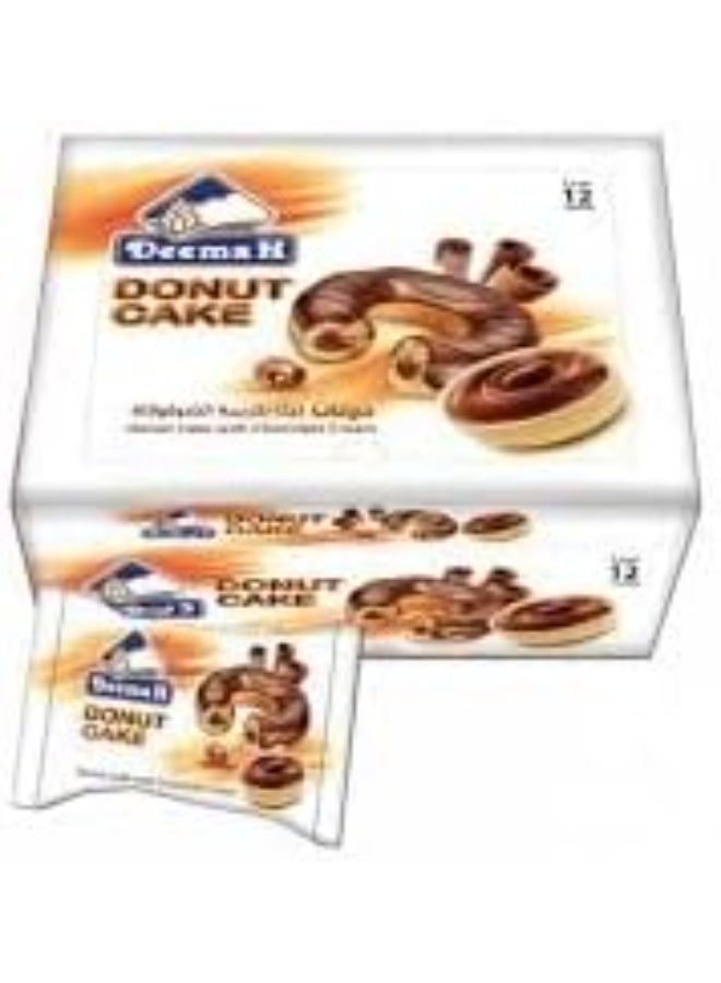 ديمة ديما كيك دونات بالشوكولاتة – كيك طري ورطب بنكهة الكاكاو الغنية – عبوة من 6 قطع - Image 3