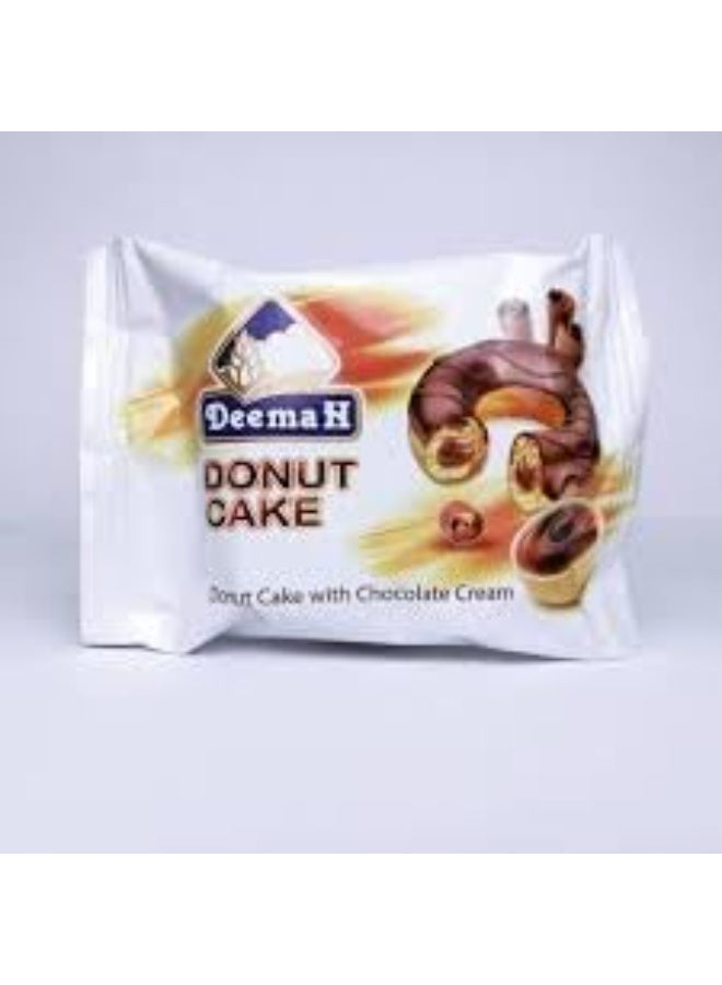 ديمة ديما كيك دونات بالشوكولاتة – كيك طري ورطب بنكهة الكاكاو الغنية – عبوة من 6 قطع - Image 2