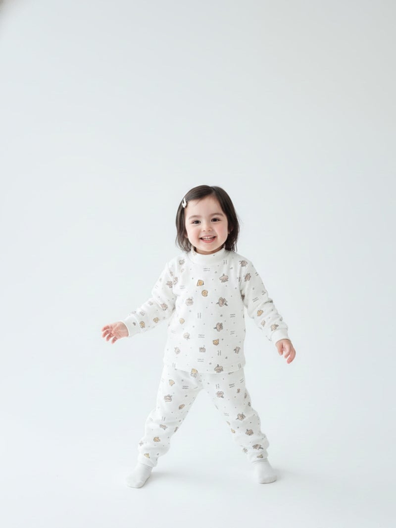 Cloud Fashion Printed Warmy Set - Image 1