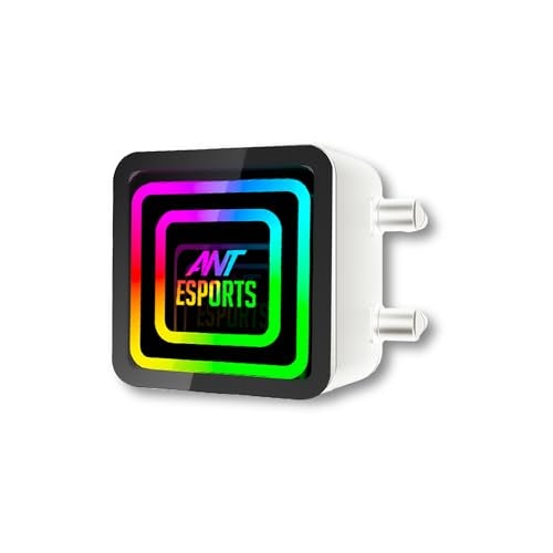 Ant Esports ICE Infinite 240 ARGB 240mm ARGB Liquid Cooler/AIO with Infinity Mirror- White | Support Intel & AMD CPU Socket AM5, AM4, AM3, LGA1700, 1200, 2066, 1151 - Image 2