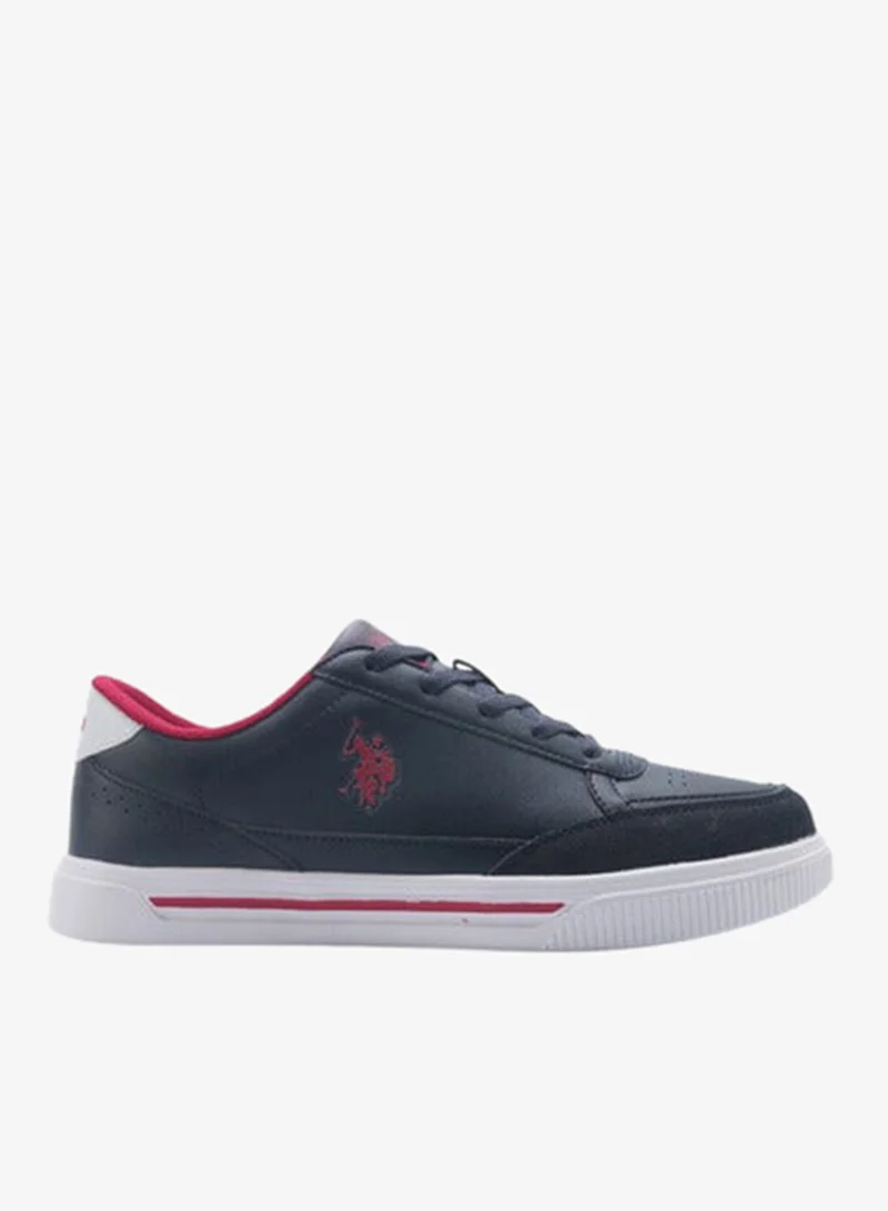 U.S. Polo Assn. Men's Logo Detail Lace-Up Sneakers