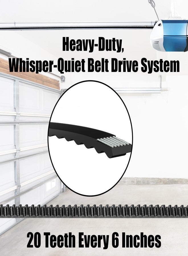 Blesseras Garage Door Belt Replacement (41A5250) for 7ft Door Compatible with Chamberlain/Craftsman/LiftMaster/Sentex Garage Door Opener, 237'' Long - Image 5