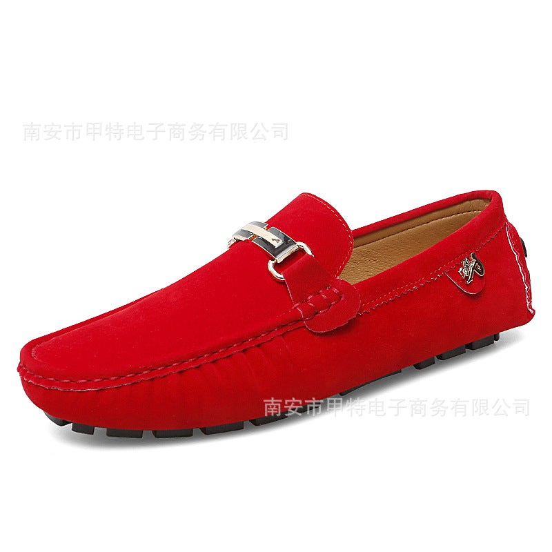 Men'S Slip-On Shoes, British Style Formal Casual Shoes, Lightweight Slip-On Loafers, Driving Shoes, Men'S Shoes - Image 1