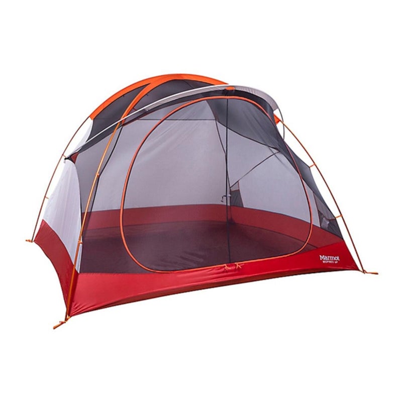 Marmot Midpines 6Person Tent WeatherResistant and Durable Orange SpiceArona