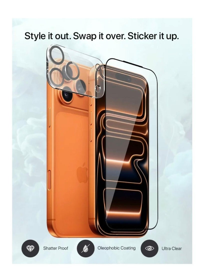 iPhone 17 Pro Max Case Clear Magsafe Ultra Thin Cover Anti-Yellowing Magnetic Cases with Screen Protector and Camera Lens Protector, Full Coverage Set for Apple iPhone 17 Pro Max 6.9 inch - Image 4