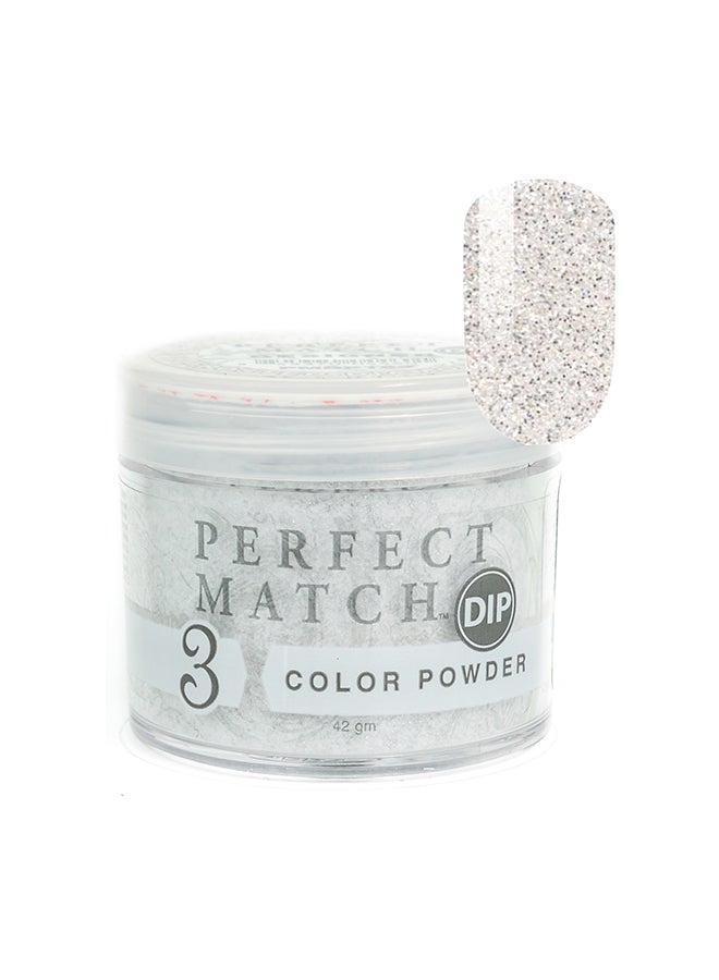 Lechat Nail Dipping Powder Frosted Diamonds 42g, Dip Acrylic Powder Nail Art Manicure System by Perfect Match PMDP163