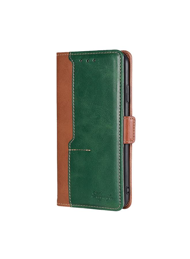 S-TOP Case For Honor 80 SE Contrast Color Side Buckle Leather Phone Case - Image 2