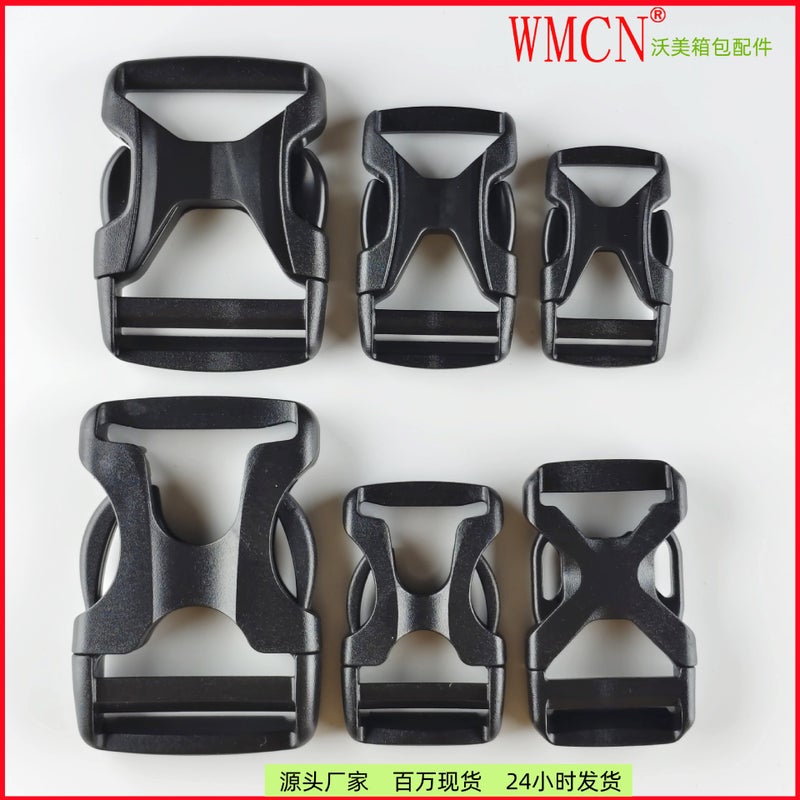 In-Stock 24-Hour Fast Delivery Plastic Buckle Pom Thickened Adjustable Buckle Snap Plastic Backpack Buckle Buckle - Image 5