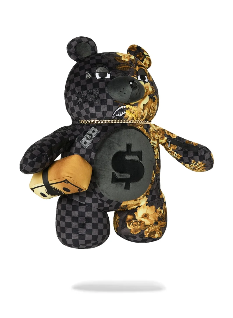 سبراي جراوند GOLD FLORAL REMIX MONEYBEAR BACKPACK