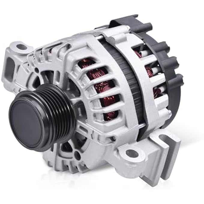 hodflop 13502988 Alternator Compatible with Chevy Camaro 2010-2012 3.6L, Colorado 2015-2016 3.6L & GMC Canyon 2015-2016 3.6L 12V 150A Clockwise, Replace# FG15S026 11485N - Image 1