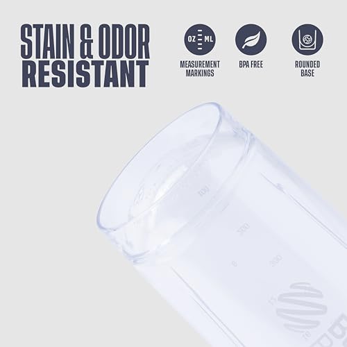 BlenderBottle Sport Shaker Bottle with Wire Whisk, 24-Ounce, White – Protein Shakes & Hydration for Athletes & Fitness Enthusiasts, Easy Mixing, Durable & Lightweight, Lockable Lid - Image 4