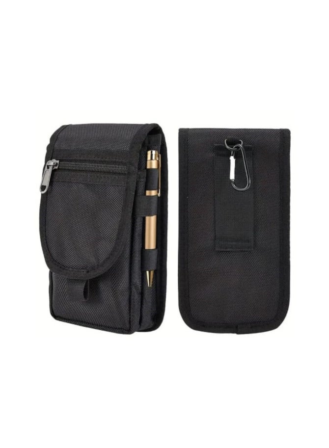 Large Capacity Men's Wallet With Iphone Pouch, Multi Compartment Cards - Image 1