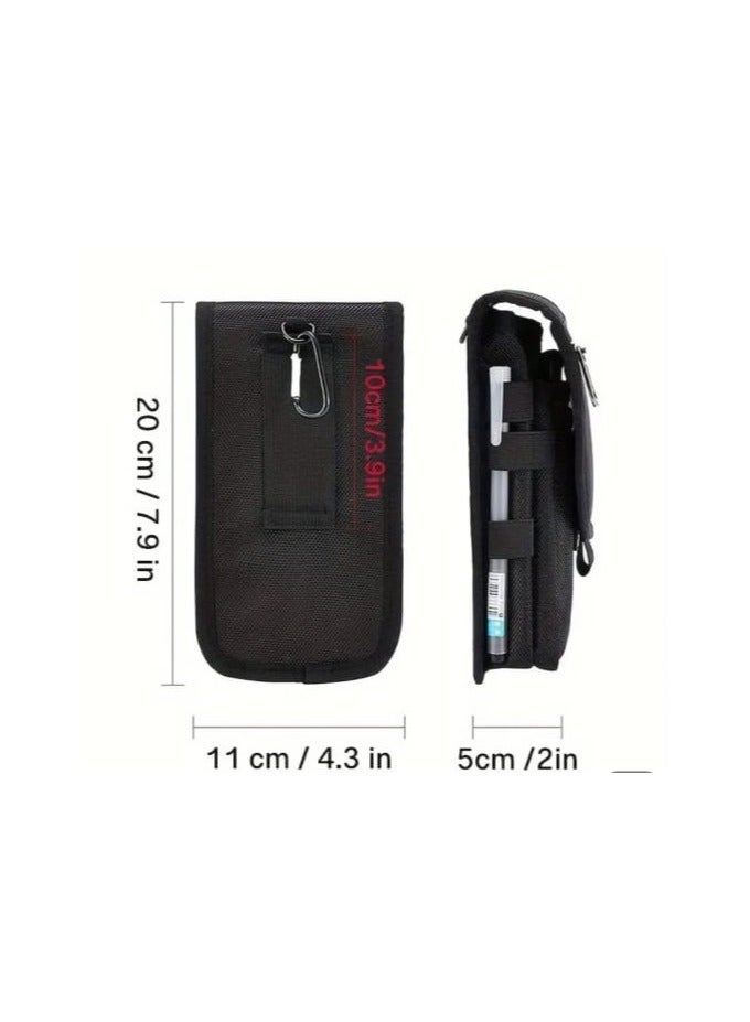 Large Capacity Men's Wallet With Iphone Pouch, Multi Compartment Cards - Image 5
