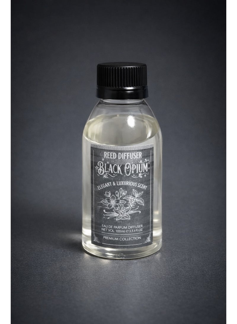 عطر بلاك اوبيام مركز 100 مل زجاجة لإعادة الملء (Refill) لكل الفواحات - رائحة تدوم للمنزل والسيارة - آمن صحياً. - Image 5