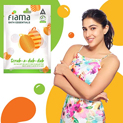 Fiama Bath Essentials Scrub-A-Dub-Dub Bathing Scrub, Dermatologist Tested, Safe on Skin, Pack of 1 - Image 3