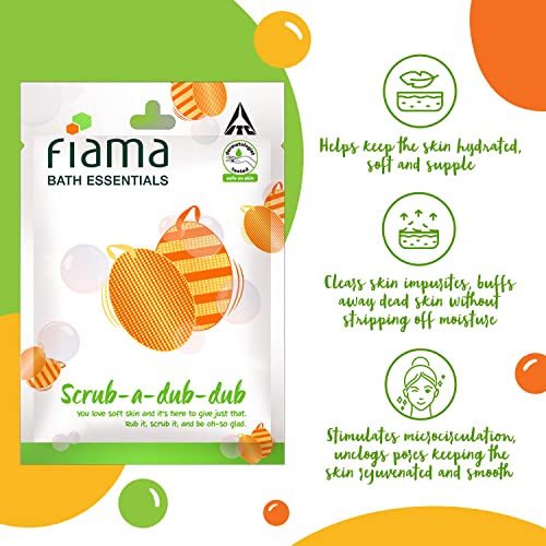 Fiama Bath Essentials Scrub-A-Dub-Dub Bathing Scrub, Dermatologist Tested, Safe on Skin, Pack of 1 - Image 5