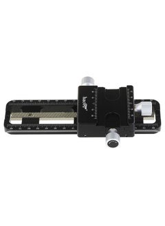 MFR-180 Macro Focusing Rail Rack Slider for Precision Focus Stacking Stack Nodal Slide Macro Close-up Close Up Photography Built-in Arca Swiss Type Quick Release Clamp and Arca Dovetail Groove