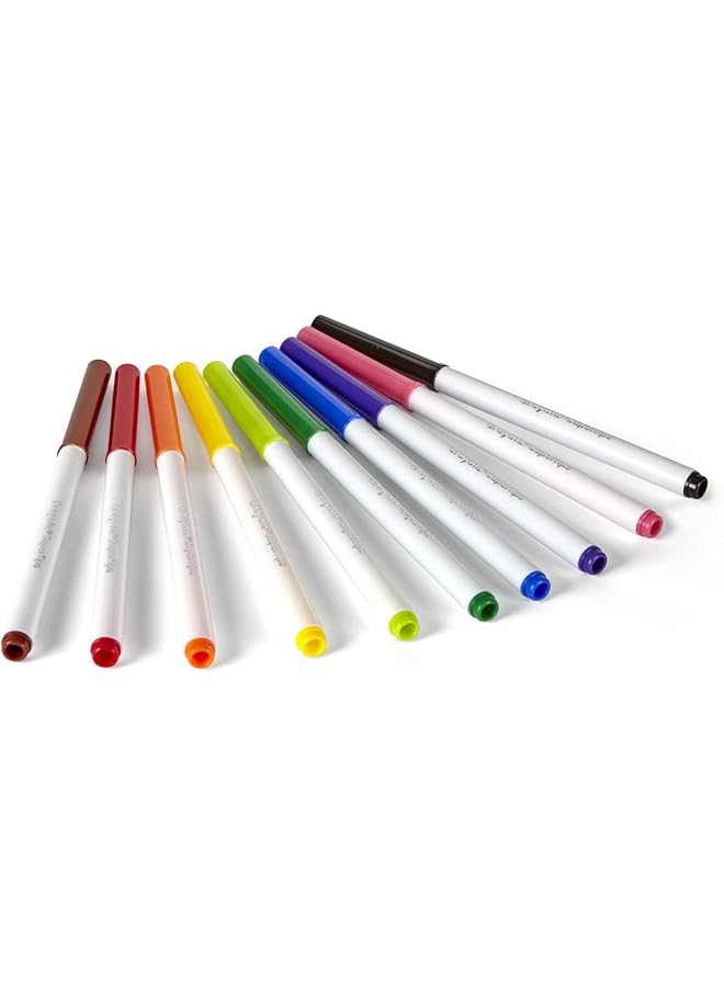 Crayola 10 Ct. Washable Super Tips Markers 10 Count - Image 3